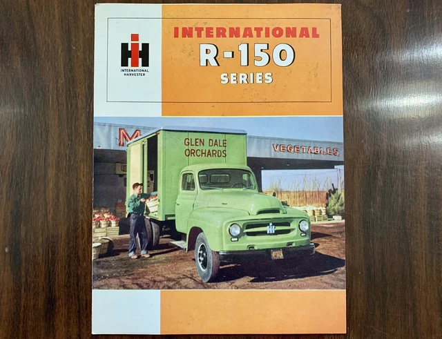 1950S INTERNATIONAL HARVESTER R-150 Series Truck Original Sales ...