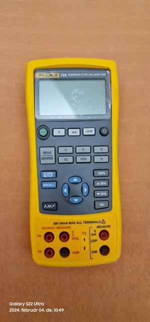 FLUKE 724 TEMPERATURE Multifunction Process Calibrator £1,200.00 ...