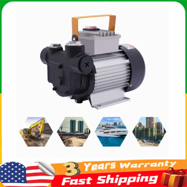 HOT Motor Oil Fuel  Fluid Extractor AC110V Electric Transfer Pump Self Priming