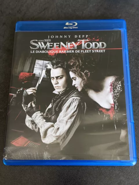 Sweeney Todd Le Diabolique Barbier De Fleet Street Bluray Tim Burton Johnny Depp