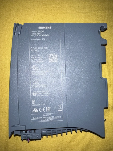 SIMATIC 6es7505-0ka00-0ab0   Plc Cpu S7-1500