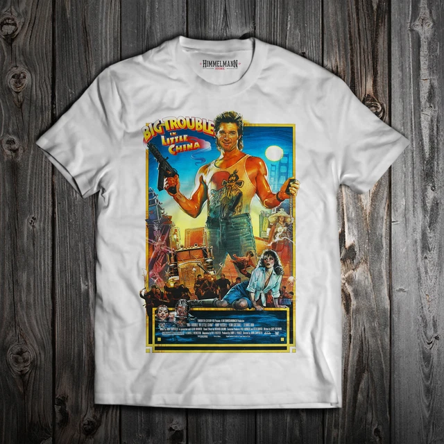 Maglietta Big Trouble In Little China  T-Shirt Cotone Uomo Donna
