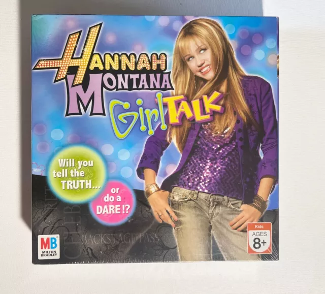 Hannah Montana Girl Talk Disney Board Game