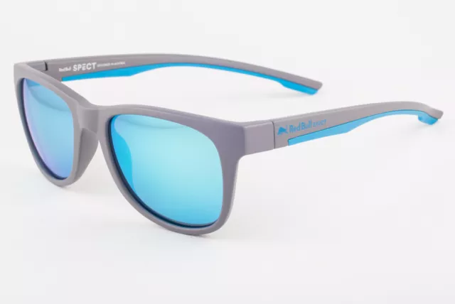 RED BULL SPECT INDY 007 Light Gray / Blue Mirror Sunglasses INDY 7 51mm ...