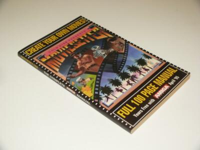 Moviesetter ~ la completa CU AMIGA MAGAZINE ~ manuale libro copertina della rivista 