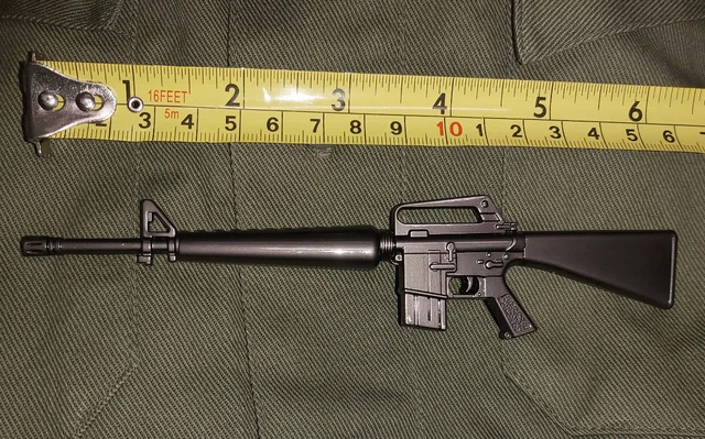 1/6 SCALE M16A1 Rifle - Die Cast Zinc, U.s.a. Grunt, Aussie Digger ...