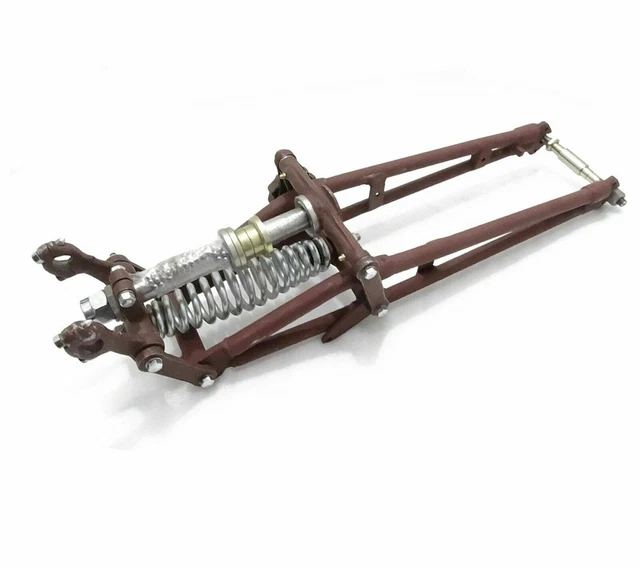 Support De Clip Pour Fourche Avant Royal Enfield Bullet 350 500 Cc - Pièce Acier Chromé