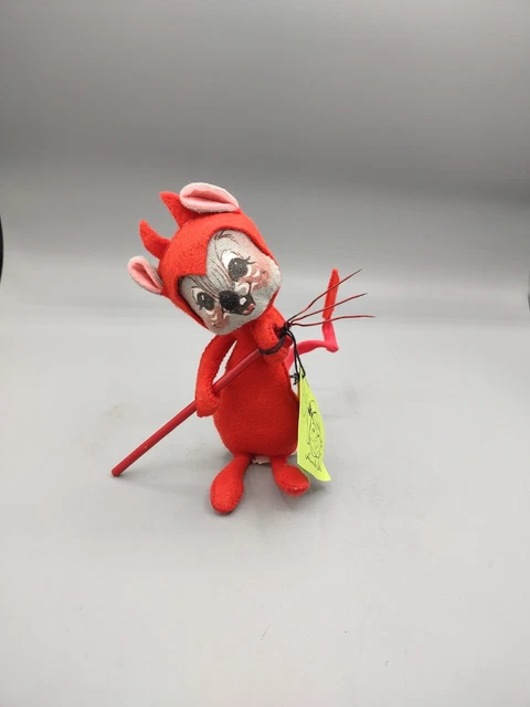 Vintage Annalee Halloween Mouse Devil Costume Rare