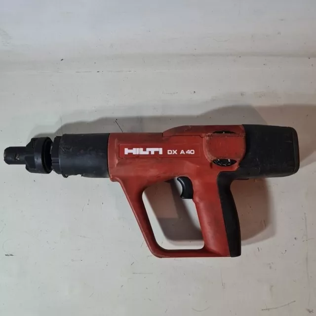 HILTI DX A40 Power Actuated Nail Gun - Unit Only - Tested Working