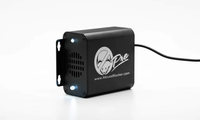 MouseBlocker PRO 12V Ultrasonic Under Hood Mouse and Rodent Deterrent with Du...