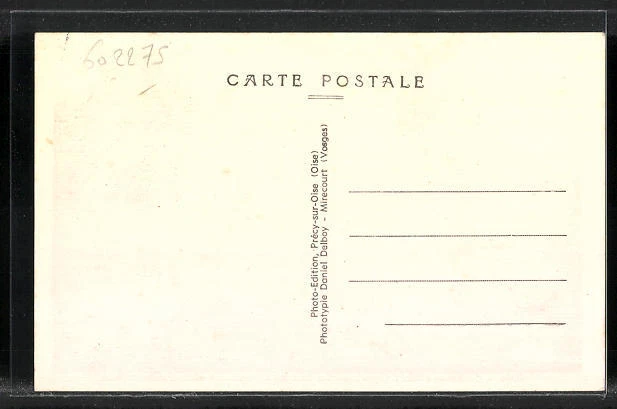 CPA Coye-la-Foret, La Rue de l´Abreuvoir et le Prèventorium 2