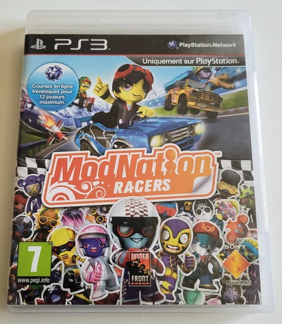 Jeu PS3 ModNation Racers Platinium édition - PlayStation 3 PAL - Très Bon état - Complet