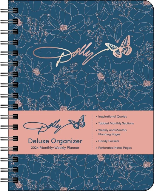 DOLLY PARTON 2025 Hardcover Monthly/Weekly Planner Calendar CALENDAR