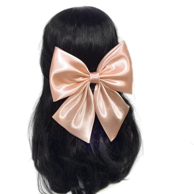 Moda Marinaio Fiocco per Capelli Clip Colore D'Oro per Donna E Ragazze