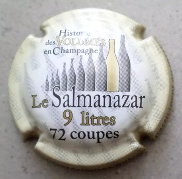 Capsule de champagne générique / Le Salmanazar 9 litres / 51 Marne