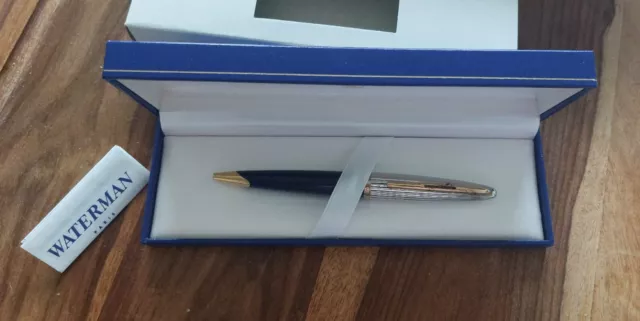 Stylo Roller Waterman Prestige Expert Laque Rouge - Modèle A83 - Occasion Très Bon état Avec Boîte D'origine