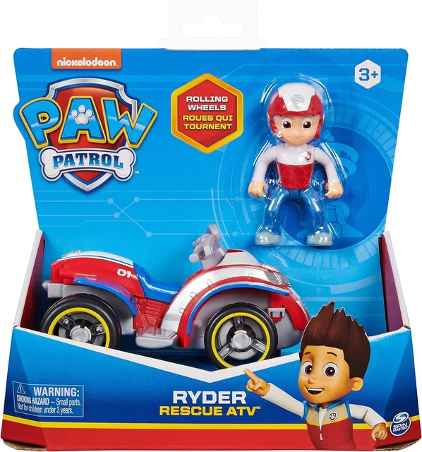 Paw Patrol, Ryder’s Rescue ATV Vehicle with Collectible Figure, for Kids Aged 3 and up, Multicolor, (6061907) main image 1