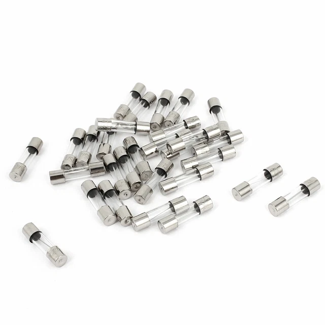 30pcs 15A 250V rapide Fusion rapide Tube en verre fusibles 5mm x 20mm F15al250V