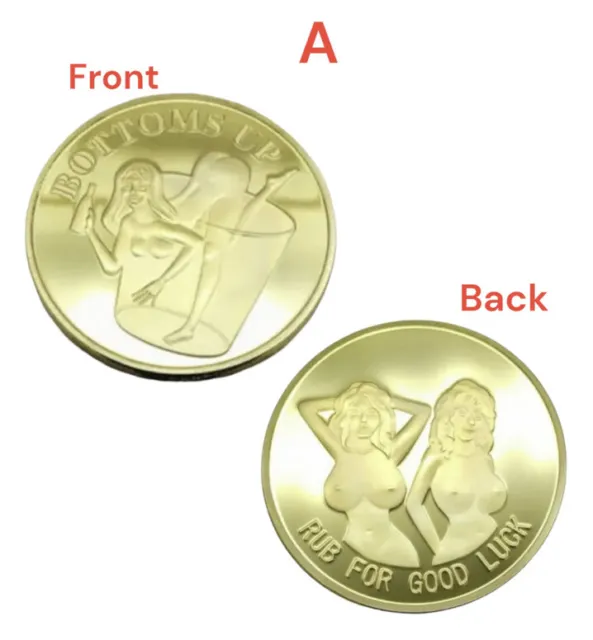 Sexy Women Conmemorative Coin with Shell Special Edition. (Choose Yours By Messa