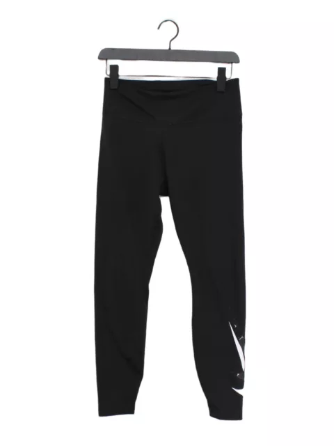 Nike Women's Leggings M Black Polyester with Elastane Cropped