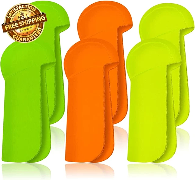 6 Pieces Elastic Hard Hat Sun Shield, Helmet Liner with Neck Shade Cooling Skull