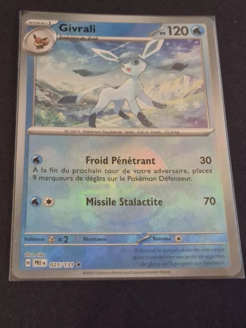 Pokémon Givrali Ex 150/131 Alternative Évolution Prismatique Ev8.5 FR