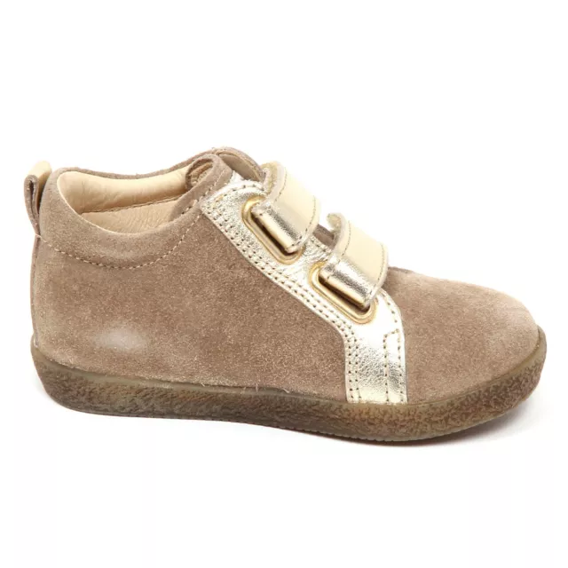 E3184 sneaker bimba taupe FALCOTTO by NATURINO scarpe shoe baby girl 2