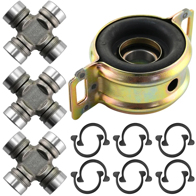 4WD DRIVE SHAFT Center Support Bearing UJoints For Toyota Tundra