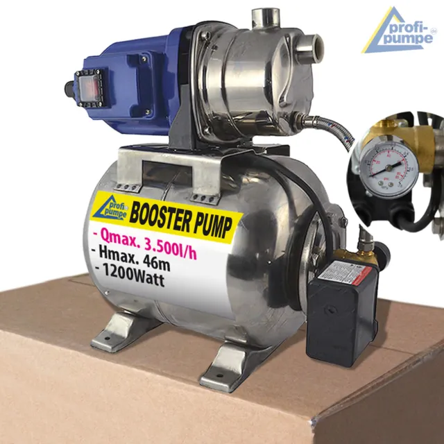 Booster Pump Water Pressure Jet Pump Vessel Electronic Garden 220V 230V 240V