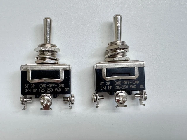 Carling Switch Carling Technologies (ON)-OFF-(ON) 6 Prong Switch For Lowrider Hydraulics | Momentary Toggle Switch Carling Switch V1d1 - Foto 11