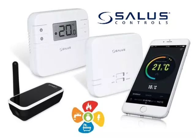 Salus RT310i sans Fil Internet App Smartphone Commande Pièce Thermostat