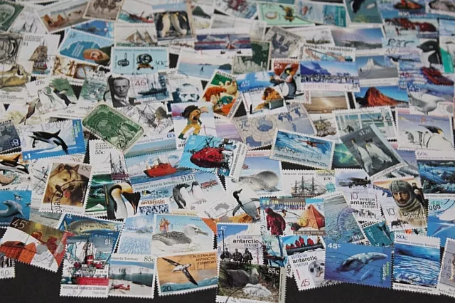 Bulk Lot Aust Antartic Territory Stamps,,,30 Different,, Free Postage In Oz