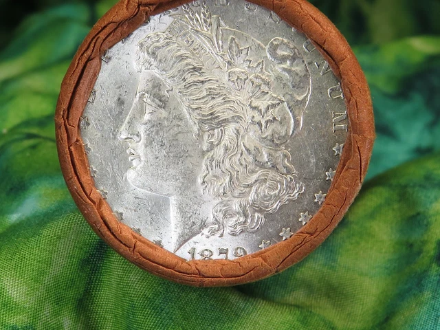 Roll of 20 Silver Morgan Dollars  CC END / 1879 END 20 Coins SKU# @TOP750