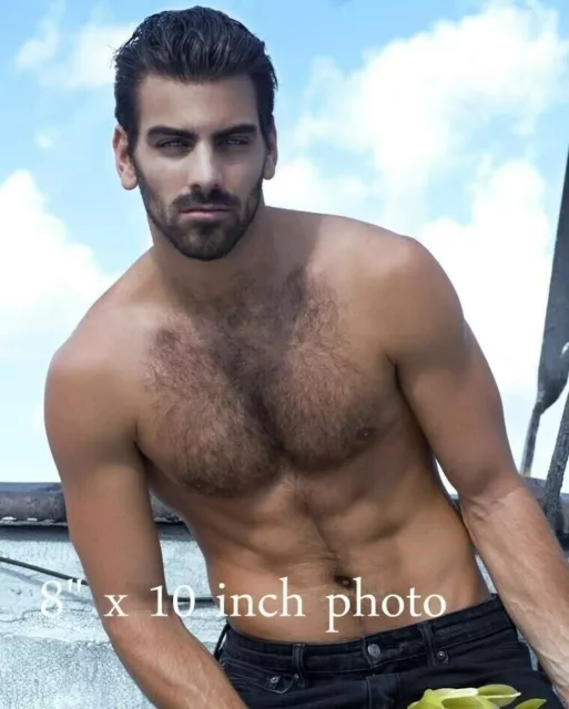 NYLE DIMARCO HAIRY CHEST model Shirtless deaf celebrity BEEFCAKE photo #26