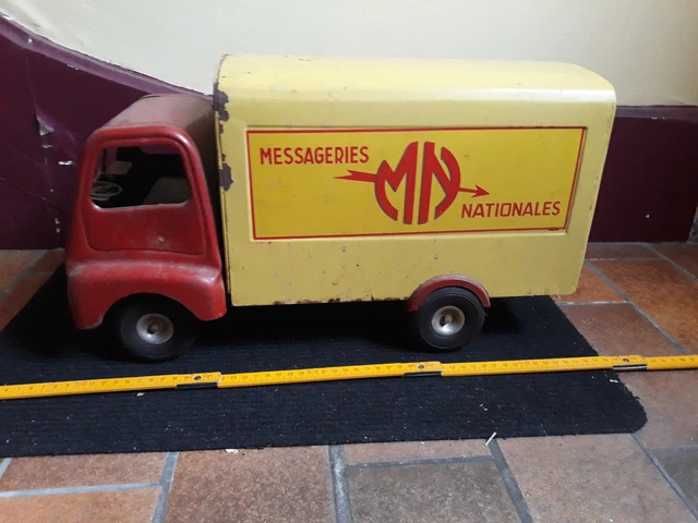 Camion Jouet En Tôle Märklin - Année 1940 - Échelle 1:16 Avec Moteur Et Éclairage - 38cm