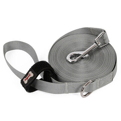 Long Dog Training Lead Heavy Duty Strong Tracking Leash Recall Line 5m or 10m