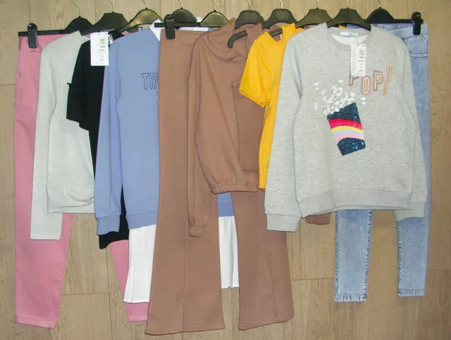 RIVER ISLAND M&S SHEIN etc Girls Bundle Jeans Tops Dress Jumper Age 11-12