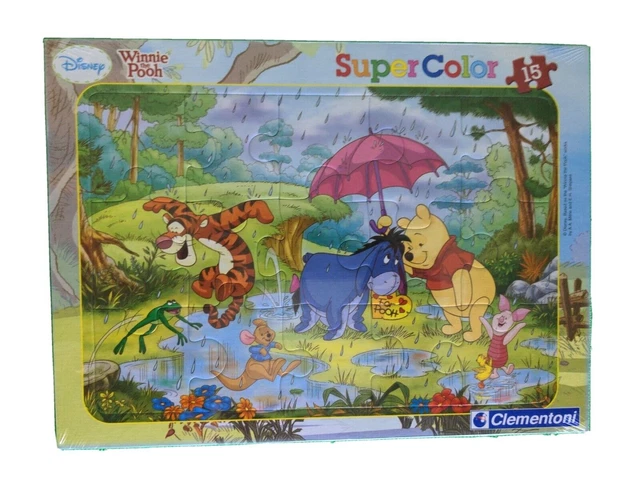 CLEMENTONI DISNEY WINNIE the Pooh im Regen 15 Teile Puzzle EUR 3,99 ...