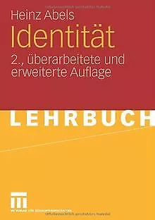 Identität von Heinz Abels | Buch | Zustand sehr gut