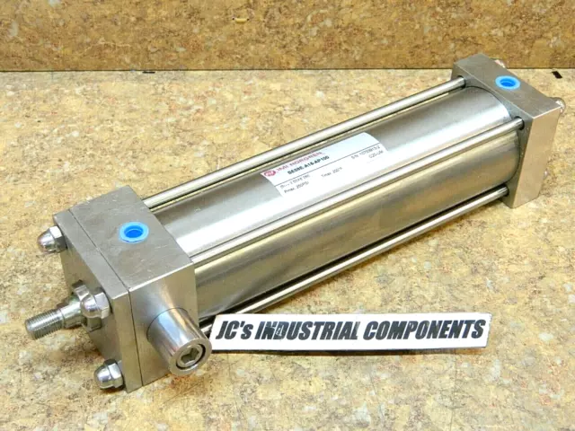 NORGREN Stainless Steel  2-1/2" bore  X  8-1/4" stroke  pneumatic cylinder