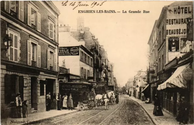 CPA ENGHIEN-les-BAINS La Grande-Rue. (509324)