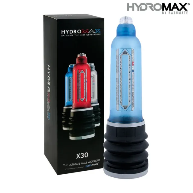 Bathmate Hydromax X30 Blu Pompa ad Acqua per Pene Sviluppo Incremento Grandezza