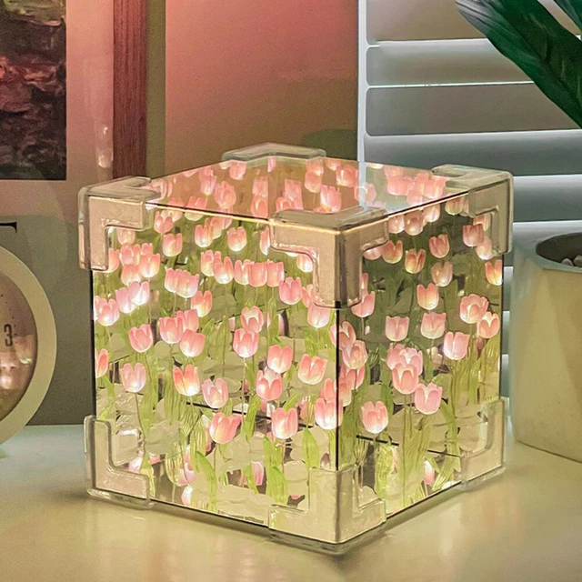 TULIP FLOWER TABLE Lamp Handmade DIY DIY Tulip Lamp Kit Flowers