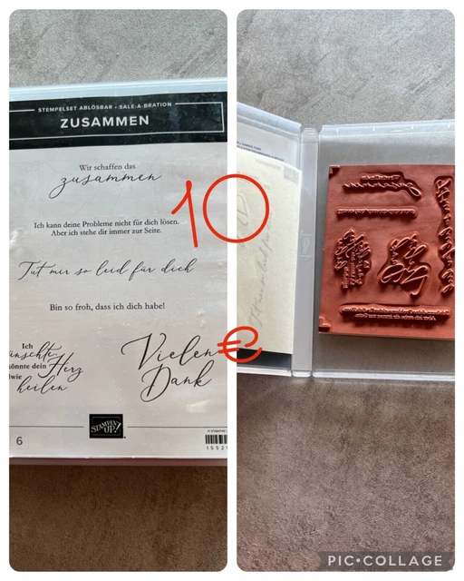STAMPIN UP STEMPEL und stanzen set EUR 10,00 - PicClick DE