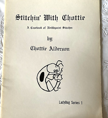 Stitchin' con libro de casos Chottie puntos de aguja LadyBug serie 1 Alderson