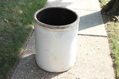 ANTIQUE 30 GALLON Stoneware Crock-Marked-Very Large ...