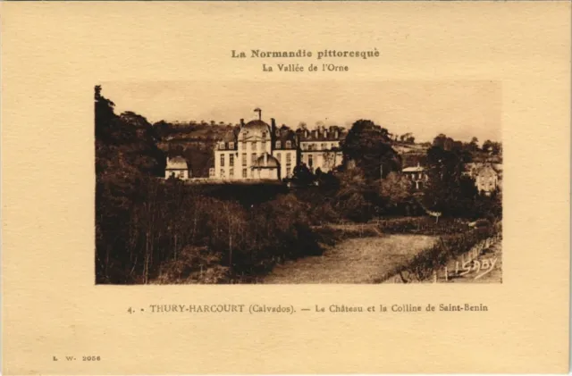 CPA THURY-HARCOURT - Le Chateau et la Colline de St-Benin (141228)