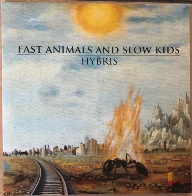 Fast Animals And Slow Kids ‎– Hýbris LP - PRIMA STAMPA CON REFUSI - RARO FASK