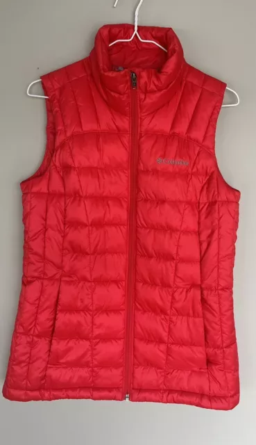 Columbia Pacific Post Thermal Coil Quilted Puffer Vest Women's Size M Purple