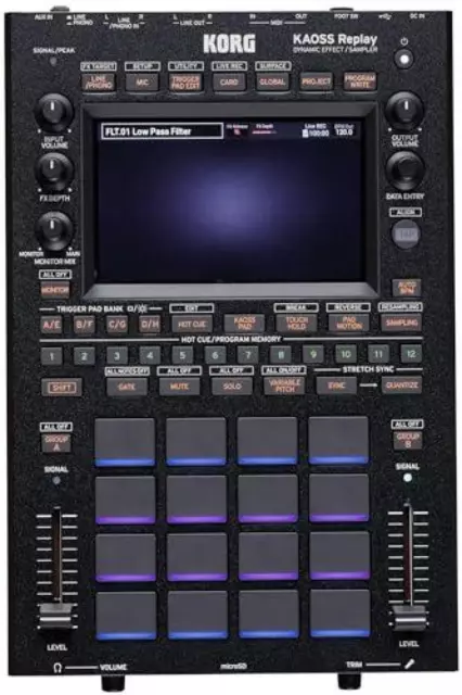 Korg Kaoss Replay dynamischer Effekt-Sampler All-in-One DJ-Tool Neu im Karton